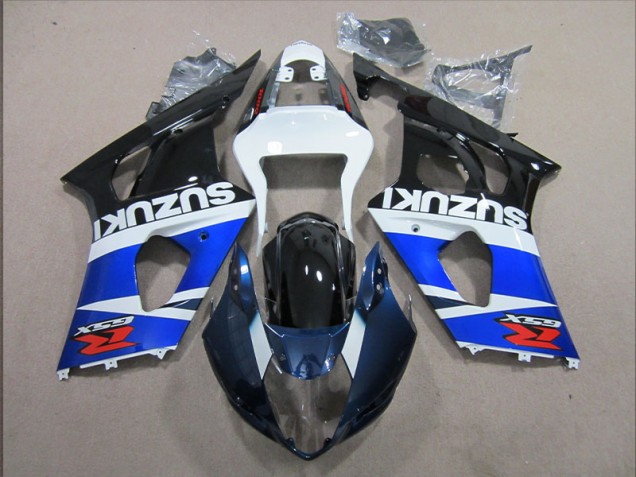 Bleu Blanc Décalque Carénage Moto Suzuki GSXR 1000 K3 2003-2004 Bleu Blanc Décalque Carénage Moto Suzuki GSXR 1000 K3 2003-2004
