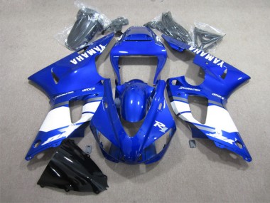 Bleu Blanc Décalque Carénage Moto Yamaha R1 1998-1999