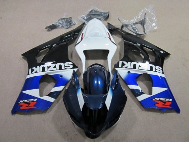 Bleu Blanc Décalque Carénages Moto Suzuki GSXR 1000 K3 2003-2004
