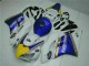 Bleu Blanc Kit Carénages Motos Complet Honda CBR 1000 RR 2004-2005 Bleu Blanc Kit Carénages Motos Complet Honda CBR 1000 RR 2004-2005