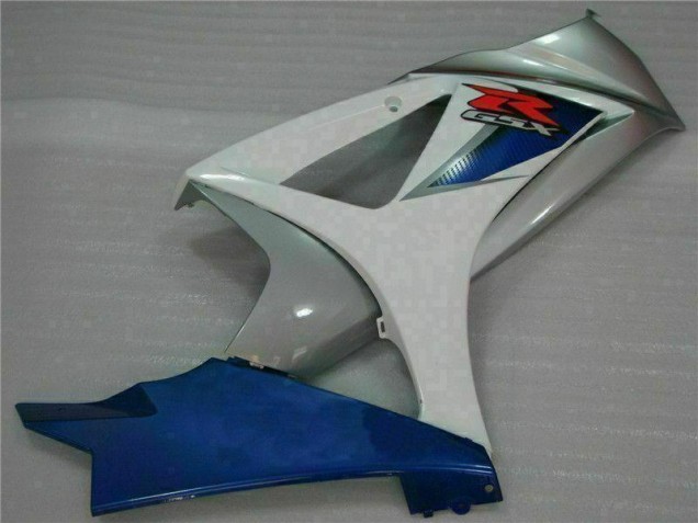 Bleu Blanc Kit Carénages Motos Complet Suzuki GSXR 1000 K7 2007-2008 Bleu Blanc Kit Carénages Motos Complet Suzuki GSXR 1000 K7 2007-2008