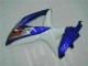 Bleu Blanc Kit Carénages Motos Complet Suzuki GSXR 600 / 750 K8 2008-2010 Bleu Blanc Kit Carénages Motos Complet Suzuki GSXR 600 / 750 K8 2008-2010