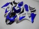 Bleu Blanc Kit Carénages Motos & Plastique Suzuki GSXR 1000 K7 2007-2008 Bleu Blanc Kit Carénages Motos & Plastique Suzuki GSXR 1000 K7 2007-2008