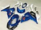 Bleu Blanc Kit Carénages Motos & Plastique Suzuki GSXR 1000 K9 2009-2016 Bleu Blanc Kit Carénages Motos & Plastique Suzuki GSXR 1000 K9 2009-2016