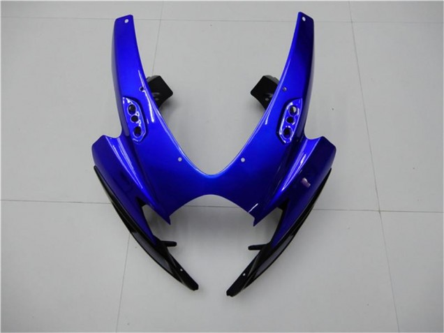 Bleu Blanc Kit Carénages Motos Suzuki GSXR 600 / 750 K6 2006-2007 Bleu Blanc Kit Carénages Motos Suzuki GSXR 600 / 750 K6 2006-2007