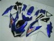 Bleu Blanc Kit Carénages Motos Suzuki GSXR 600 / 750 K8 2008-2010 Bleu Blanc Kit Carénages Motos Suzuki GSXR 600 / 750 K8 2008-2010