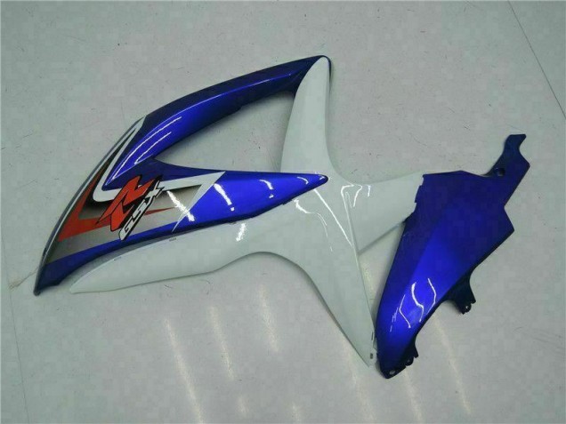 Bleu Blanc Kit Carénages Motos Suzuki GSXR 600 / 750 K8 2008-2010 Bleu Blanc Kit Carénages Motos Suzuki GSXR 600 / 750 K8 2008-2010