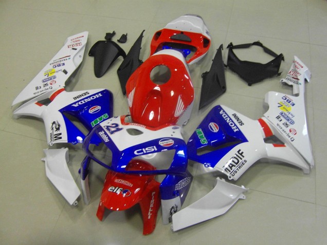 Bleu Blanc Madif Carénage Moto Honda CBR 600 RR 2005-2006 Bleu Blanc Madif Carénage Moto Honda CBR 600 RR 2005-2006