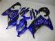 Bleu Blanc Noir Carénage Moto Kawasaki EX300 2013-2016 Bleu Blanc Noir Carénage Moto Kawasaki EX300 2013-2016