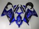 Bleu Blanc Noir Carénage Moto Kawasaki EX300 2013-2016 Bleu Blanc Noir Carénage Moto Kawasaki EX300 2013-2016