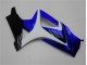 Bleu Blanc Noir Carénage Moto Suzuki GSXR 1000 K7 2007-2008 Bleu Blanc Noir Carénage Moto Suzuki GSXR 1000 K7 2007-2008