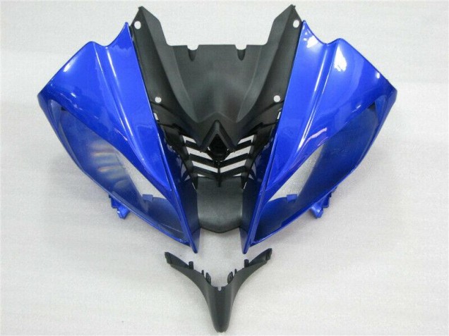 Bleu Blanc Noir Carénage Moto Yamaha R6 2008-2016 Bleu Blanc Noir Carénage Moto Yamaha R6 2008-2016