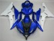 Bleu Blanc Noir Carénage Moto Yamaha R6 2008-2016 Bleu Blanc Noir Carénage Moto Yamaha R6 2008-2016