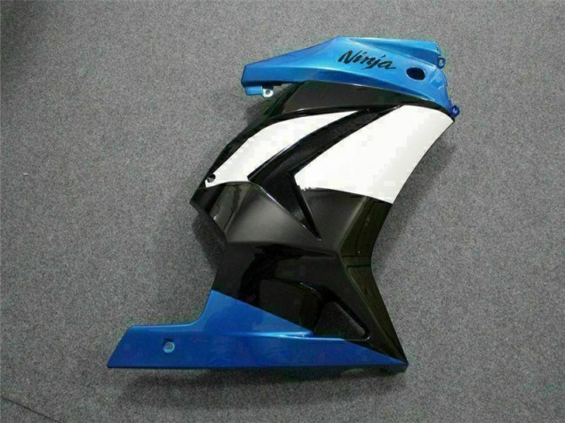 Bleu Blanc Noir Ninja Carénages Moto Kawasaki EX250 2008-2012 Bleu Blanc Noir Ninja Carénages Moto Kawasaki EX250 2008-2012