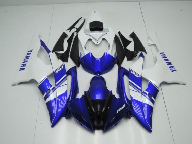 Bleu Blanc Style OEM Carénage Moto Yamaha R6 2008-2016