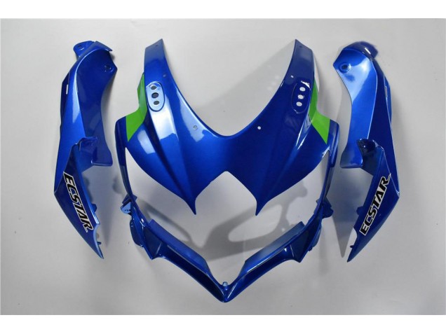 Bleu Blanc Vert Carénage Moto Suzuki GSXR 600 / 750 K8 2008-2010 Bleu Blanc Vert Carénage Moto Suzuki GSXR 600 / 750 K8 2008-2010