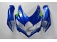 Bleu Blanc Vert Carénage Moto Suzuki GSXR 600 / 750 K8 2008-2010 Bleu Blanc Vert Carénage Moto Suzuki GSXR 600 / 750 K8 2008-2010