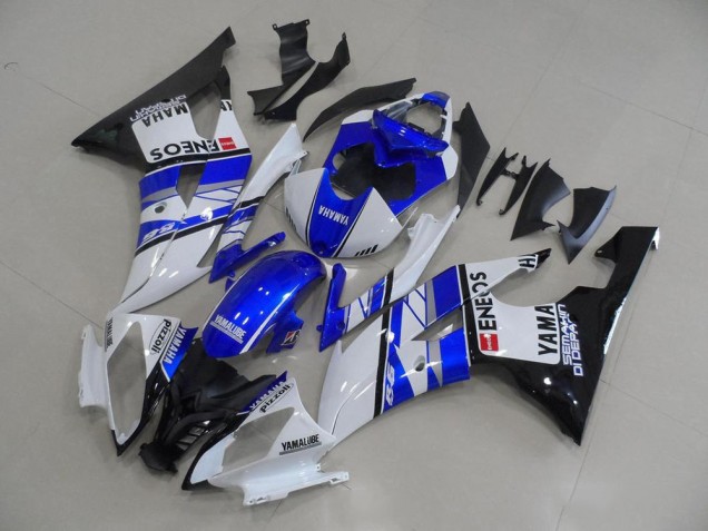 Bleu Bleu Blanc ENEOS Carénage Moto Yamaha R6 2008-2016 Bleu Bleu Blanc ENEOS Carénage Moto Yamaha R6 2008-2016