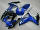 Bleu Carénage Moto ABS Suzuki GSXR 600 / 750 K6 2006-2007 Bleu Carénage Moto ABS Suzuki GSXR 600 / 750 K6 2006-2007