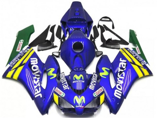 Bleu Carénage Moto Honda CBR 1000 RR 2004-2005 Bleu Carénage Moto Honda CBR 1000 RR 2004-2005