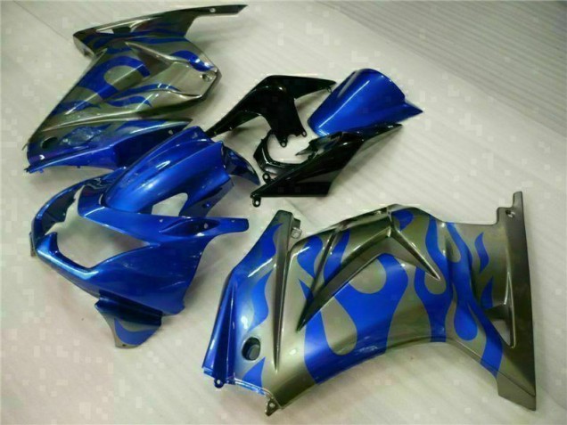 Bleu Carénage Moto Kawasaki EX250 2008-2012 Bleu Carénage Moto Kawasaki EX250 2008-2012