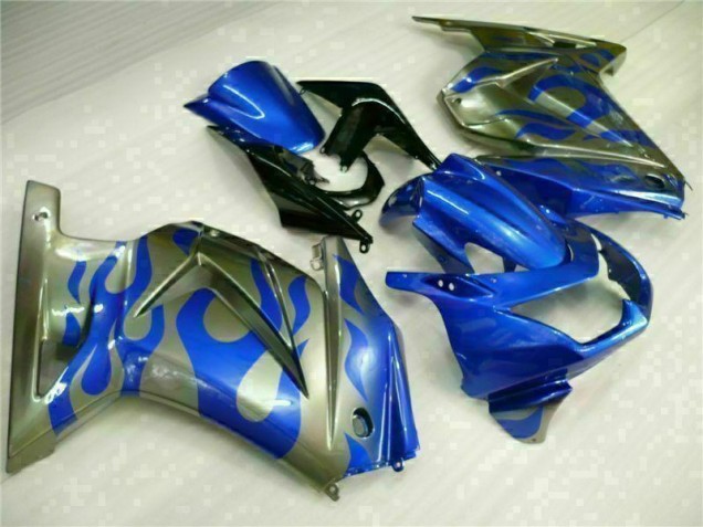 Bleu Carénage Moto Kawasaki EX250 2008-2012 Bleu Carénage Moto Kawasaki EX250 2008-2012