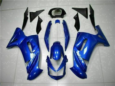 Bleu Carénage Moto Kawasaki EX650 2006-2008