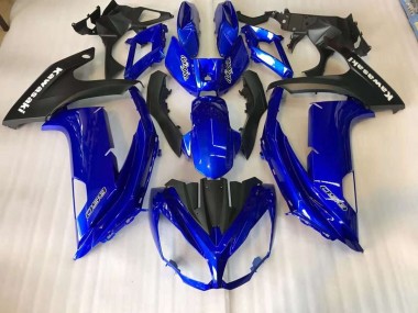 Bleu Carénage Moto Kawasaki EX650 2012-2016