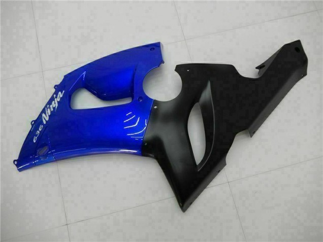 Bleu Carénage Moto Kawasaki ZX6R 2005-2006 Bleu Carénage Moto Kawasaki ZX6R 2005-2006