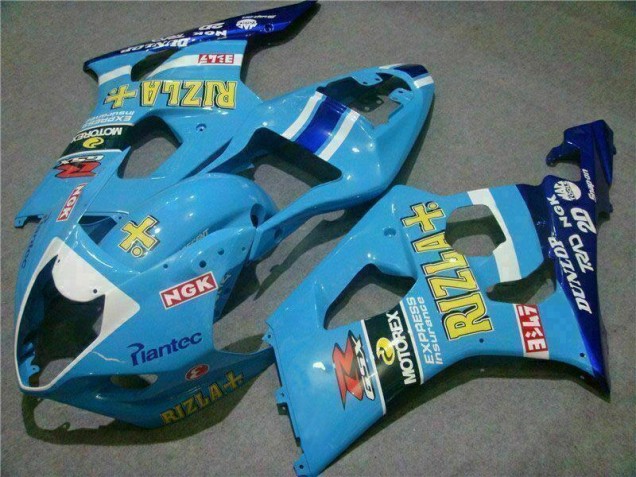 Bleu Carénage Moto Suzuki GSXR 1000 K3 2003-2004 Bleu Carénage Moto Suzuki GSXR 1000 K3 2003-2004