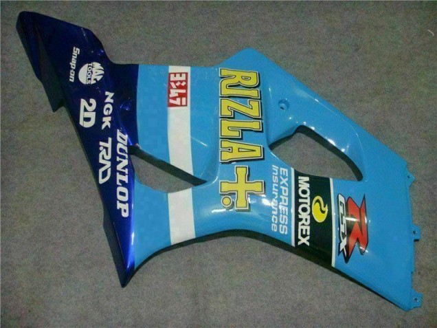Bleu Carénage Moto Suzuki GSXR 1000 K3 2003-2004 Bleu Carénage Moto Suzuki GSXR 1000 K3 2003-2004