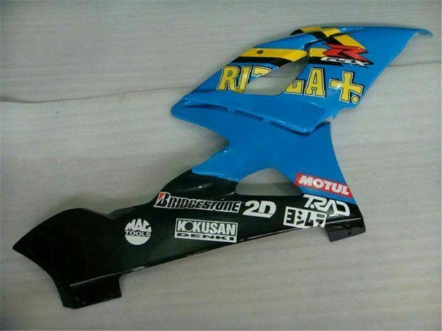 Bleu Carénage Moto Suzuki GSXR 1000 K5 2005-2006