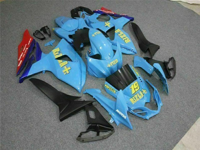 Bleu Carénage Moto Suzuki GSXR 1000 K9 2009-2016 Bleu Carénage Moto Suzuki GSXR 1000 K9 2009-2016