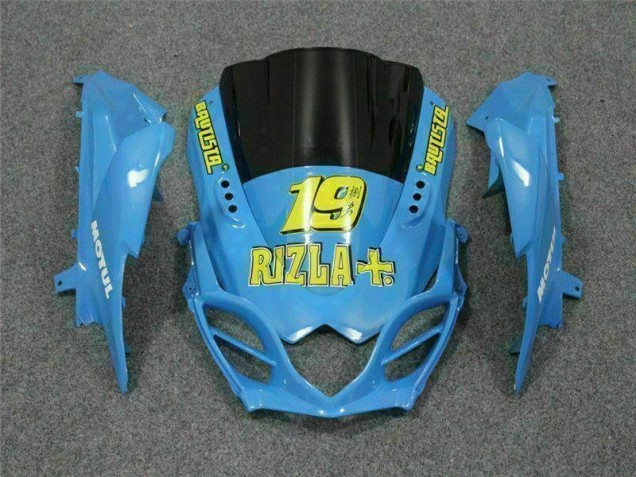 Bleu Carénage Moto Suzuki GSXR 1000 K9 2009-2016 Bleu Carénage Moto Suzuki GSXR 1000 K9 2009-2016