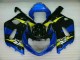Bleu Carénage Moto Suzuki GSXR 600 / 750 K1 K2 K3 2001-2003 Bleu Carénage Moto Suzuki GSXR 600 / 750 K1 K2 K3 2001-2003