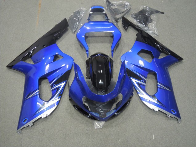 Bleu Carénage Moto Suzuki GSXR 600 K1 K2 K3 2001-2003 Bleu Carénage Moto Suzuki GSXR 600 K1 K2 K3 2001-2003
