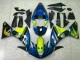 Bleu Carénage Moto Yamaha R1 2009-2011