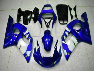 Bleu Carénage Moto Yamaha R6 1998-2002