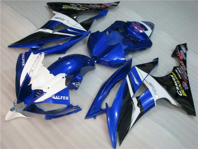 Bleu Carénage Moto Yamaha R6 2008-2016 Bleu Carénage Moto Yamaha R6 2008-2016