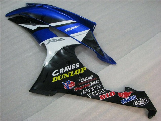 Bleu Carénage Moto Yamaha R6 2008-2016 Bleu Carénage Moto Yamaha R6 2008-2016
