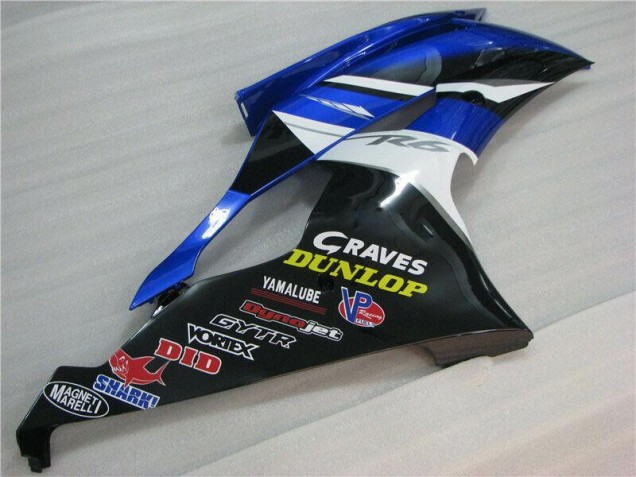 Bleu Carénage Moto Yamaha R6 2008-2016 Bleu Carénage Moto Yamaha R6 2008-2016