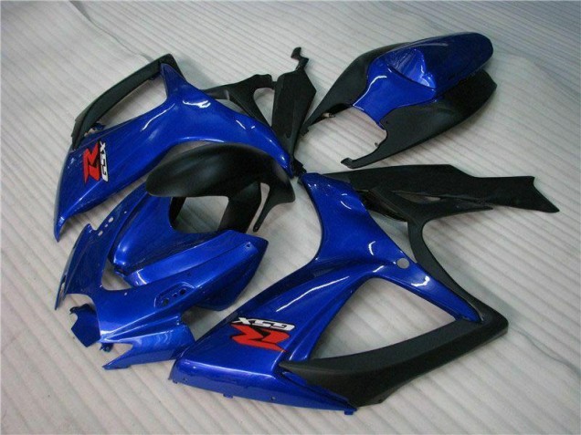 Bleu Carénages Moto ABS Suzuki GSXR 600 / 750 K6 2006-2007 Bleu Carénages Moto ABS Suzuki GSXR 600 / 750 K6 2006-2007