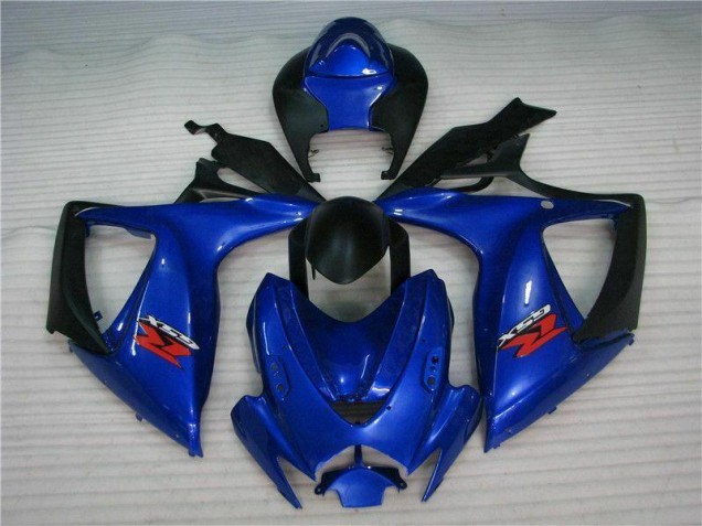 Bleu Carénages Moto ABS Suzuki GSXR 600 / 750 K6 2006-2007 Bleu Carénages Moto ABS Suzuki GSXR 600 / 750 K6 2006-2007