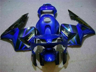 Bleu Carénages Moto Honda CBR 600 RR 2003-2004