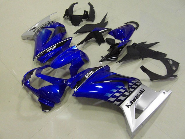 Bleu Carénages Moto Kawasaki ZX 250R 2008-2012 Bleu Carénages Moto Kawasaki ZX 250R 2008-2012