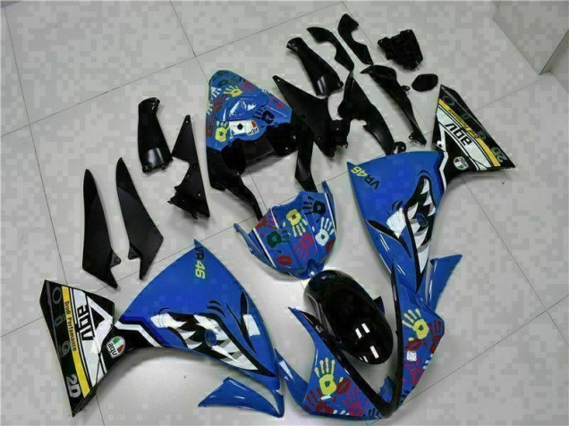 Bleu Carénages Moto Yamaha R1 2009-2011 Bleu Carénages Moto Yamaha R1 2009-2011