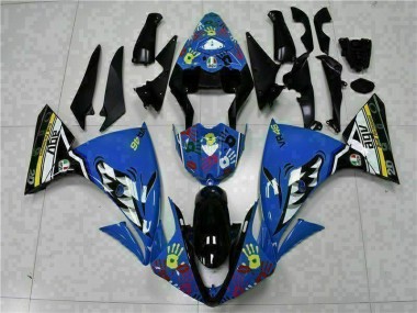 Bleu Carénages Moto Yamaha R1 2009-2011