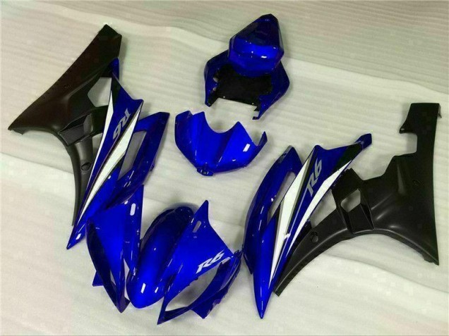 Bleu Carénages Moto Yamaha R6 2006-2007 Bleu Carénages Moto Yamaha R6 2006-2007