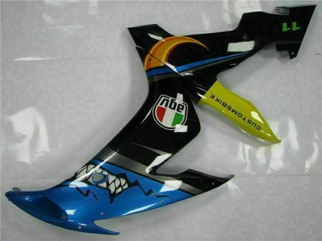 Bleu Carrosserie Moto Yamaha R1 2004-2006 Bleu Carrosserie Moto Yamaha R1 2004-2006