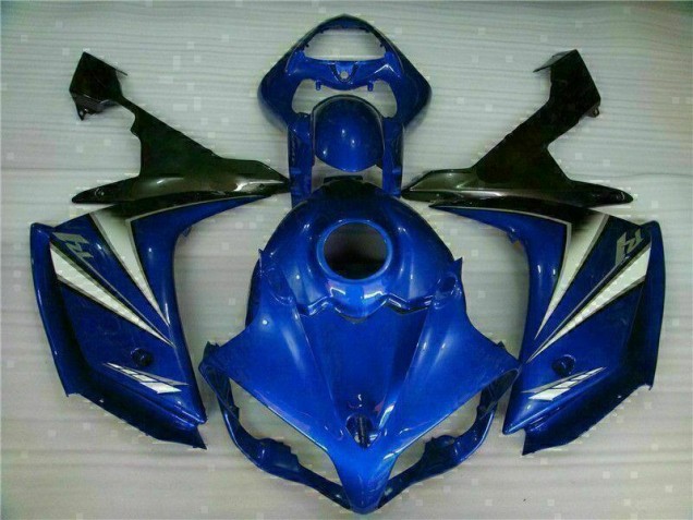 Bleu Carrosserie Moto Yamaha R1 2007-2008 Bleu Carrosserie Moto Yamaha R1 2007-2008